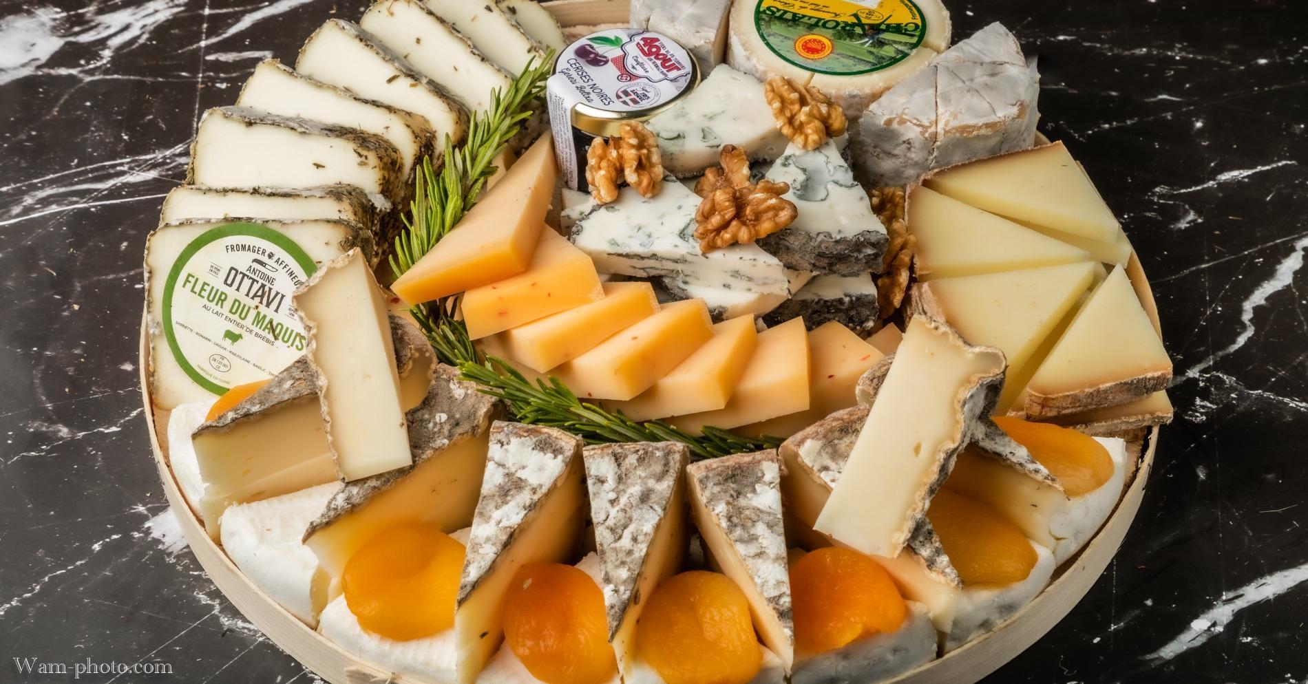 Plateau de fromages